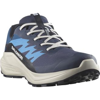 Salomon Laufschuh SALOMON ALPHAGLIDE GORE-TEX, Herren, Gr. 42,5, blau (blau nights, lunar rock, french blau), Synthetik, Textil, Schuhe Laufschuh, wasserdicht