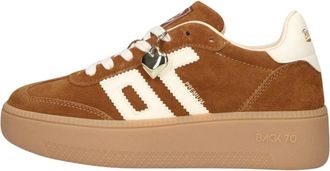 Back70 Back70, Schoenen, Dames, Bruin, 43 EU, Su&egrave;de, XXL Sneakers