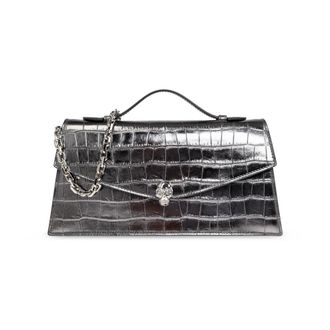 Alexander McQueen Mujer, Bolsos, Gris, Talla: ONE Size
