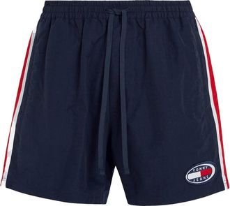 Tommy Jeans Archive Beach Short - Heren - Strandmode - Blauw - XS - Badmode