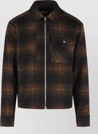 Moncler checked shirt jacket