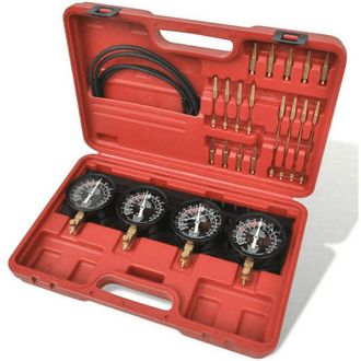 B'S Set sincronizzazione carburatore auto moto vacuometro manometro carburante 06030