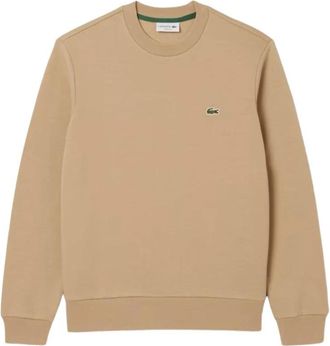 Lacoste Beige Sweater Collectie - Heren - Sweatshirts - Beige - 3XL - Hoodies & sweatvesten