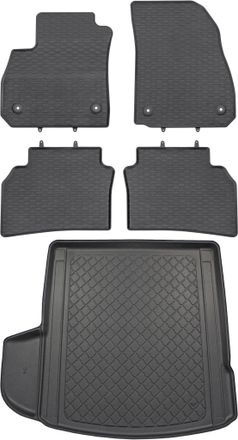 OEM Opel Insignia B Kombi Desde 07.2017 Set - Alfombrillas De Goma Para Coche + Alfombrilla Para Maletero