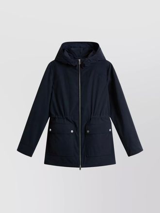 Woolrich hooded fitted jacket
