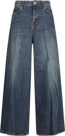 Haikure Intense Blauwe Bethany Stijlvolle Jeans - Dames - Loose Fit Jeans - Blauw - W30 - Jeans
