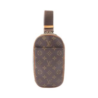 Louis Vuitton Pre-owned Pochette Gange Fanny Pack - unisex - Louis Vuitton Vintage - Vintage Cross Body Bags - Brown - ONE SIZE - Pre-owned