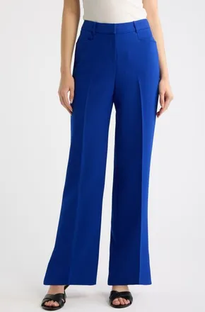 Tahari by ASL Flare Pants in Cobalt at Nordstrom, Size 16