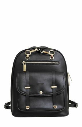 Belle & Bloom 5th Ave Leather Backpack in Black at Nordstrom