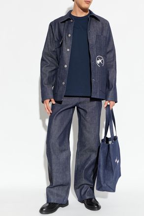 A.P.C. T-shirt Boxy Petit Vpc, Mens, Navy Blue