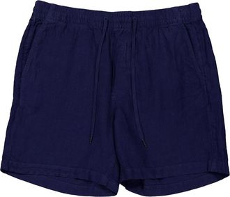 Polo Ralph Lauren Logo Motif Prepster Linen Shorts, Size Medium