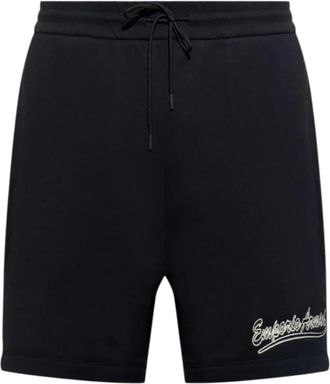 Emporio Armani Hombre, Pantalones cortos, Negro, Talla: M