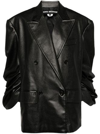 Junya Watanabe Giacca doppiopetto - Nero