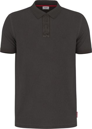 Joop Poloshirt JOOP JEANS Ambrosian, Herren, Gr. M, schwarz, Piqu&eacute;, Obermaterial: 95% Baumwolle, 5% Elasthan, unifarben, normal, Rippb&uuml;ndchen, Shirts Polos