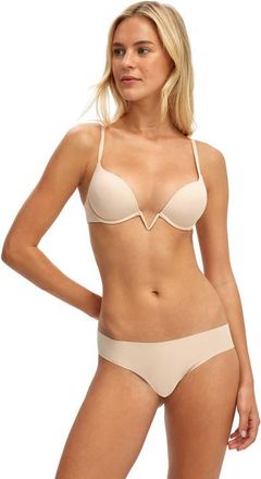 Cotton On Womens V Wire Lightly Lined Bra in Frappe at Nordstrom, Size 32C