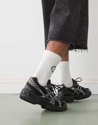 Asics Gel-1130 - Sneakers nere e argento puro-Nero