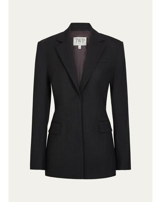 TWP Notched Sloped Blazer