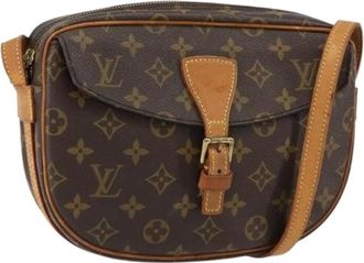 Louis Vuitton Pre-owned Cross Body Bags, female, Brown, Size: ONE SIZE Pre-owned Canvas Crossbody Bag