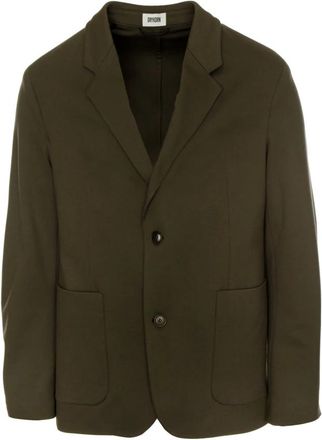 Drykorn Blazer met Revers - Heren - Blazers - Groen - L - Jassen