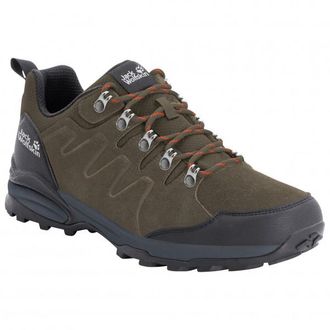 Jack Wolfskin Refugio Texapore Low Multisportschuhe f&uuml;r Herren | schwarz