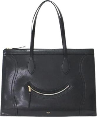 Celine Pre-owned Tote Bags, female, Black, Size: ONE SIZE Pre-owned Vintage Tote Bag