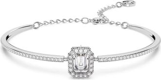 Swarovski Octagonaal geslepen kristallen armband - Dames - Armbanden - Wit - ONE Size - Accessoires