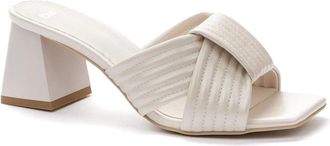 Keddo Elegante Open Muiltjes - Dames - Muiltjes - Beige - 37 EU - Schoenen