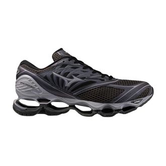 Mizuno Fitness, Heren, Grijs, 45 EU, Leer, Wave Prophecy LS