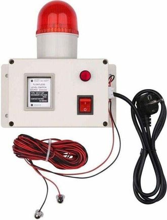OEM Alarma De Nivel De Agua, Cable De 15 M, 90 Db, Con Interruptor Silencioso