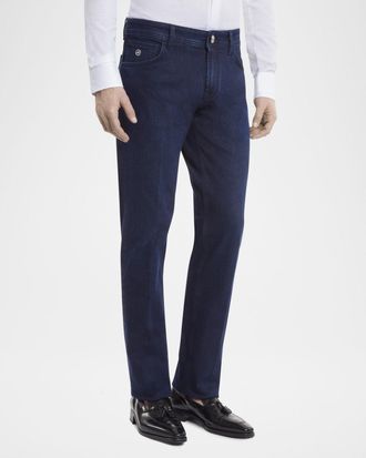 Stefano Ricci Men & apos;s Straight-Leg Denim Jeans