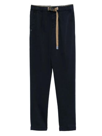 White Sand Robert belted trousers - Blue