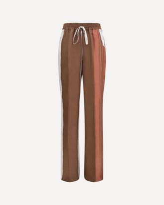 Kiton Striped silk Pants Female 46