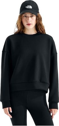 The North Face Jaida Crew Sweater Womens Sweater TNF Black : 2XL, Elastane/Lyocell/Polyester