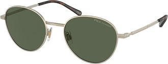 Polo Ralph Lauren PH3144 92119A Mens Sunglasses Gold Size 51