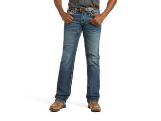 Ariat M7 Straight Leg Coltrane Jeans in Silverton Mens Jeans Silverton : 30 30, Spandex/Denim/Cotton
