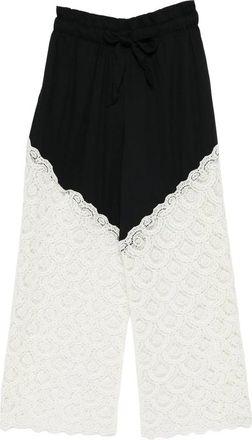 Sea New York Ellison Lace-trim Trousers