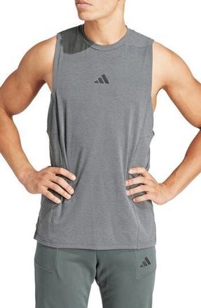 adidas Power Workout Tank in Solid Grey at Nordstrom Rack, Size Xx-Large
