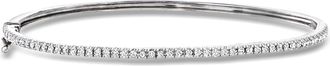 Ross-Simons 0.48- Diamond Bangle Bracelet in Sterling Silver