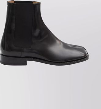 Maison Margiela tabi ankle boots cylindrical heel