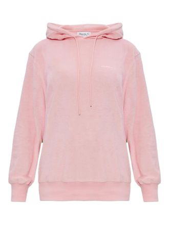 Hunza G Terry towelling hoodie - Pink