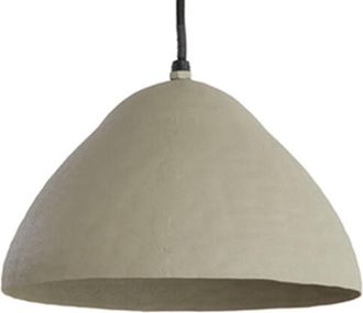 Light & Living L&aacute;mpara Colgante - Elimo - Gris - Metal - &Oslash; 25cm - Light&living