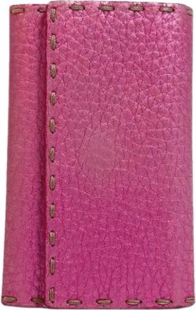 Fendi Pre-owned Stoffen Sleutelhanger - Dames - Vintage Accessoires - Roze - ONE Size - Vintage