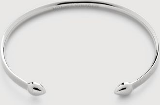 Monica Vinader Sterling Silver Fiji Bud Cuff