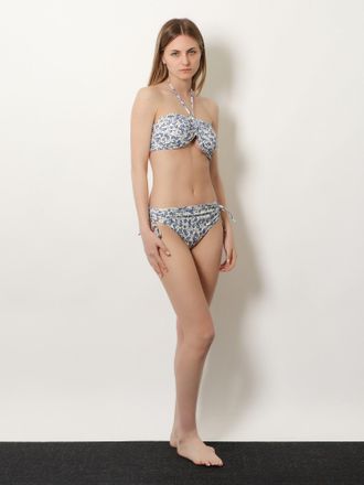 Isabel Marant Womens Bikini Slip Prudi Blue Polyamide Swimwear Sea Clothing