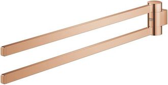 GROHE Selection Handdoekhouder - 40cm - dubbel - draaibaar - warm sunset (koper)