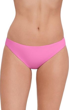 Steve Madden Hipster Bikini Bottoms in Neon Pink at Nordstrom, Size X-Small