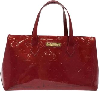Louis Vuitton Pre-owned Handbags, female, Red, Size: ONE SIZE Pre-owned Canvas Handbag