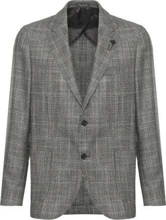 Lardini Chaqueta Pr&iacute;ncipe de Gales - Jackets - Hombre - Gris - 2XL