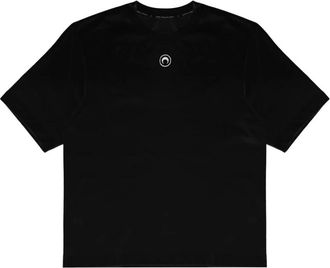Marine Serre Hombre, Camisetas, Negro, Talla: M