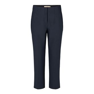 Rue de Femme Olana Broek - Dames - Straight fit broeken - Blauw - XL - Polyester - Broeken